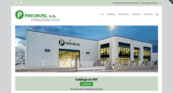 Desktop Screenshot of precincas.com