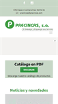 Mobile Screenshot of precincas.com